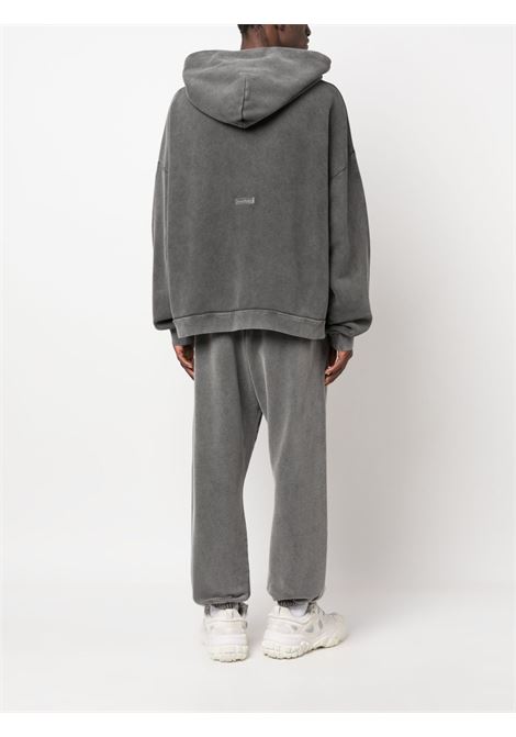 felpa con cappuccio unisex nera ACNE STUDIOS | CI0138BM0